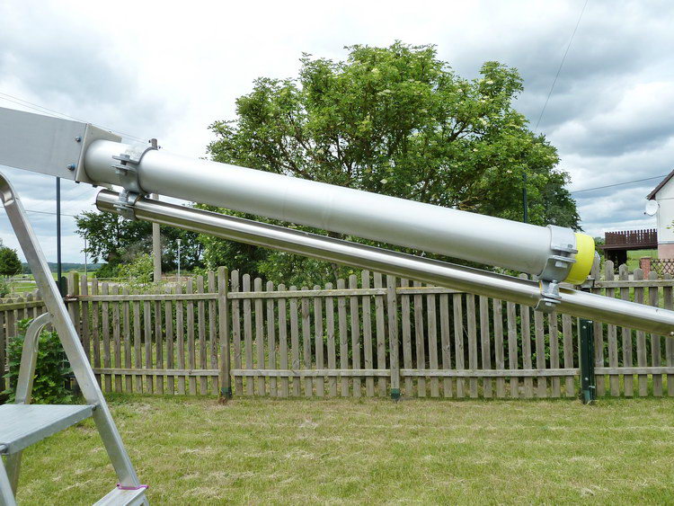 Aufbau Antennenmast 45 Frick Antennenmast 23